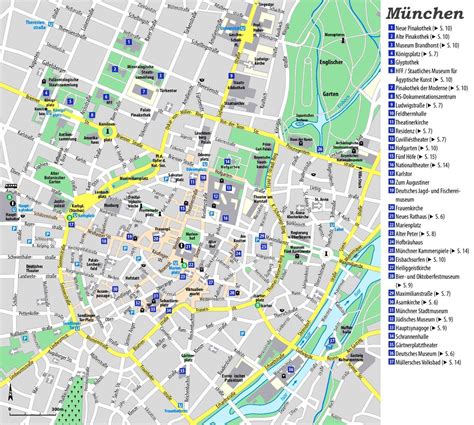 zapatilla gramática Derivar munich tourist map el propósito Diálogo Arroyo