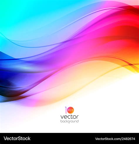 Abstract color template background Royalty Free Vector Image