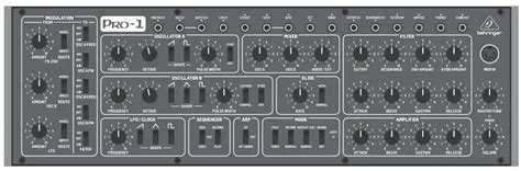 behringer PRO-1 Analog Synthesizer User Guide