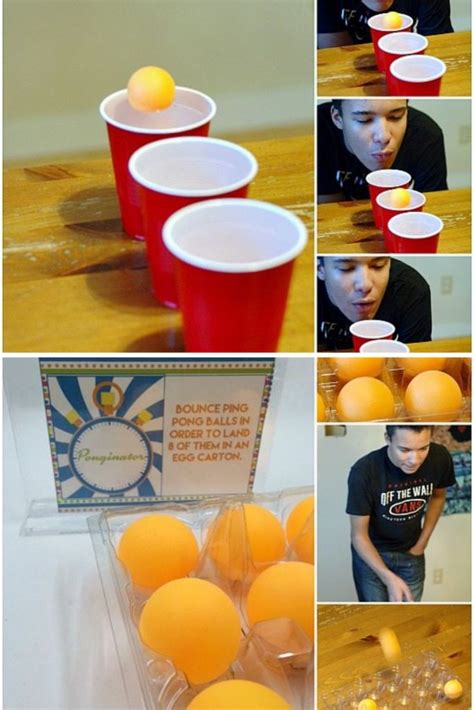 Fun Minute to Win It Games with Ping Pong Balls