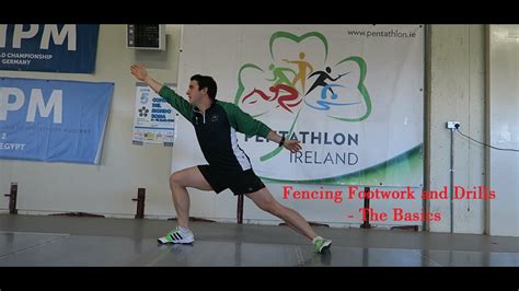 Fencing Footwork and Drills - The Basics - YouTube