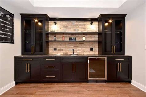 56 Creative and Stylish Basement Bar Ideas in 2024 | Home bar rooms ...