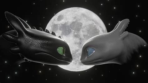 Toothless And Light Fury Wallpaper 4k For Pc - IMAGESEE