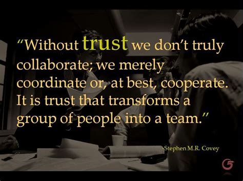 Quotes About Teamwork And Trust. QuotesGram