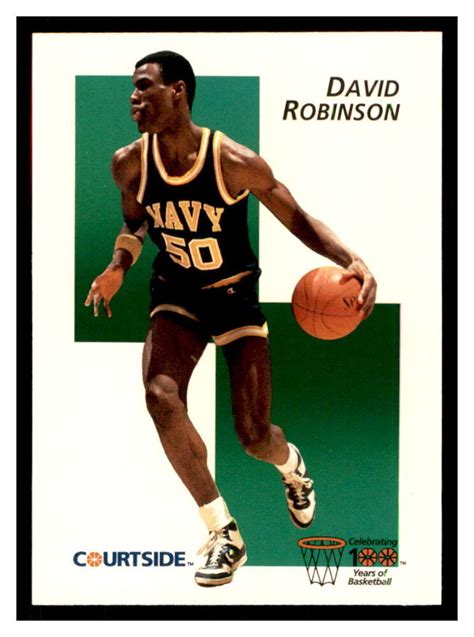 1992 Courtside Flashback 31 DAVID ROBINSON Navy Midshipmen : Free ...