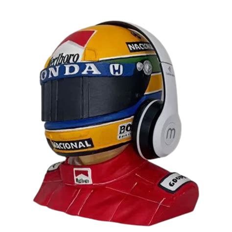 3MF file AYRTON SENNA HELMET - SUPORTE HEADSET・3D printable model to ...