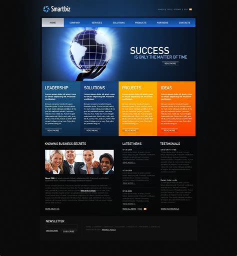 Business Website Template #26342