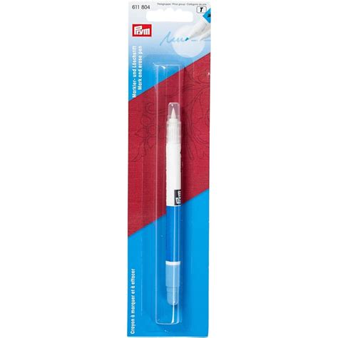 Prym Mark And Erase Pen, Fine. Turquoise | Sew Essential