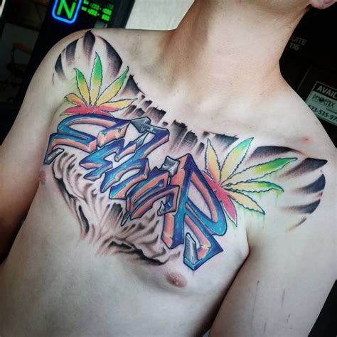 105+ Best Graffiti Tattoos - [Modern Trendy Designs of 2019]