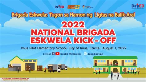 DepEd launches Brigada Eskwela 2022, promotes collaboration for ...