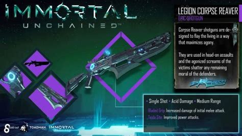 Immortal Unchained Patch Brings New Weapons and More - Fextralife