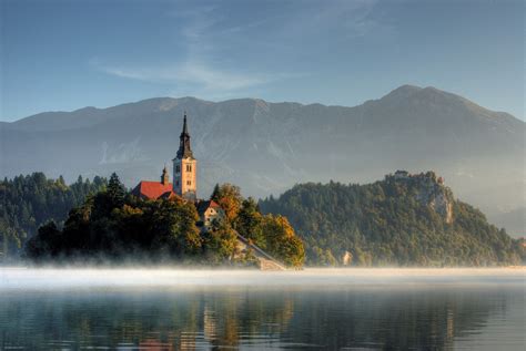 Assumption of Mary Pilgrimage Church on Lake Bled Island