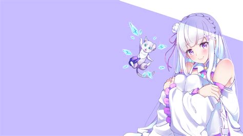 Emilia, Pack, Re:Zero, 4K, HD Wallpaper | Rare Gallery