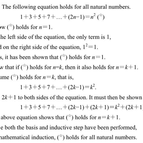 Mathematical Induction Equation Example - Tessshebaylo