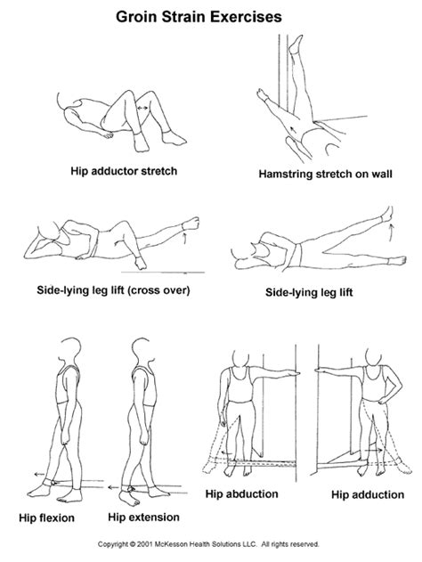 Groin Injury Exercises