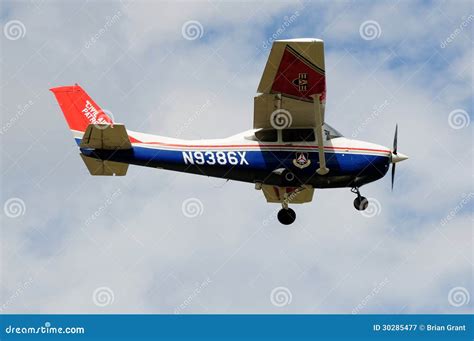 Civil Air Patrol Aircraft On Display Editorial Image | CartoonDealer ...