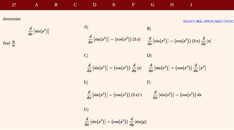 Solved Determine: d/dx[sin(x^2)] Find dy/dx | Chegg.com