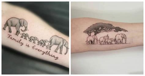 Update more than 82 elephants holding tails tattoo - vova.edu.vn