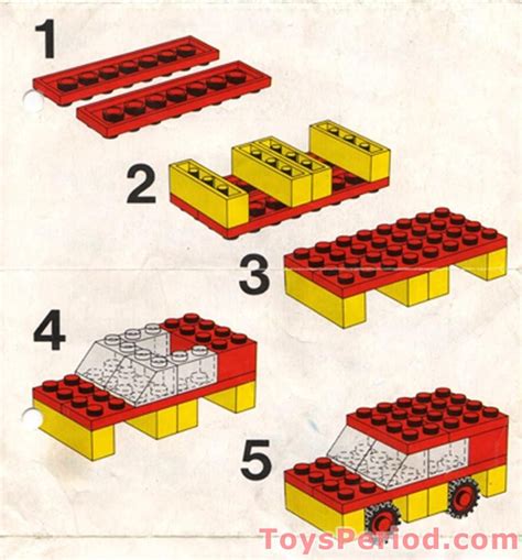 LEGO 507-1 Basic Building Set Instructions and Parts List