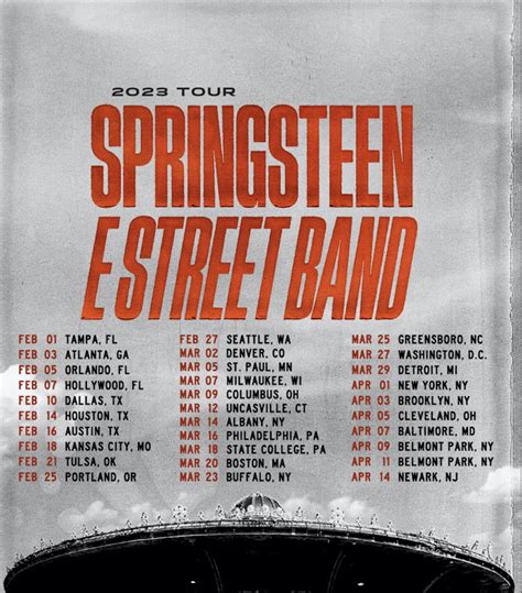 Bruce Springsteen and The E Street Band Announce First 2023 United ...