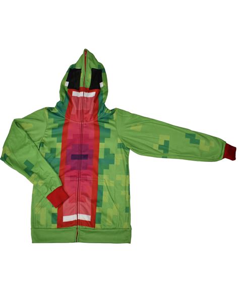 Unspeakable Hoodie | Minecraft Skin | Full Face Zip-Up Hoodie ...