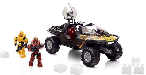 Mega Bloks Halo UNSC Flame Warthog Set 97449 - ToyWiz