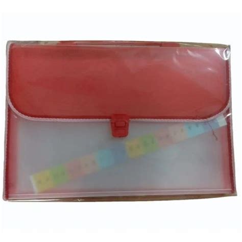 Red Plastic File Cover, A4 at Rs 28/piece in Garulia | ID: 2852153209291