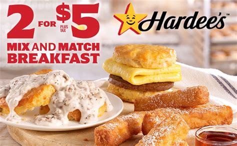 Hardee's Adds More Choices To 2 For $5 Breakfast Menu - The Fast Food Post