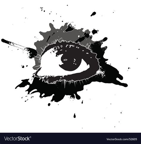 Black eye Royalty Free Vector Image - VectorStock