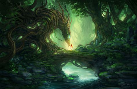 Forest Guardian by JJcanvas on DeviantArt