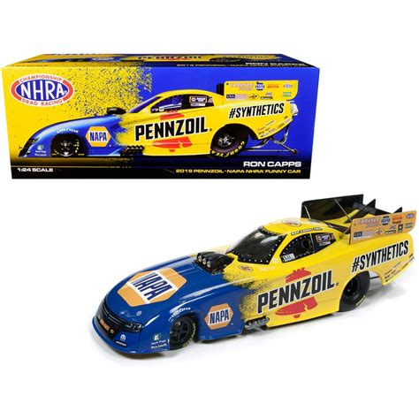 2019 NAPA NHRA Funny Ron Capps "Pennzoil" 1/24 Diecast Model Car by ...