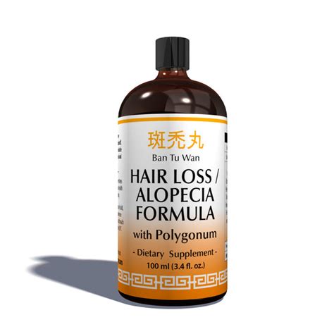 Hair Loss & Alopecia Formula 100ML Organic Herbal Remedies – Chinese ...