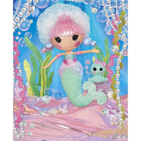 Lalaloopsy Bubbly Mermaid Doll- Pearly Seafoam | Mermaid dolls ...