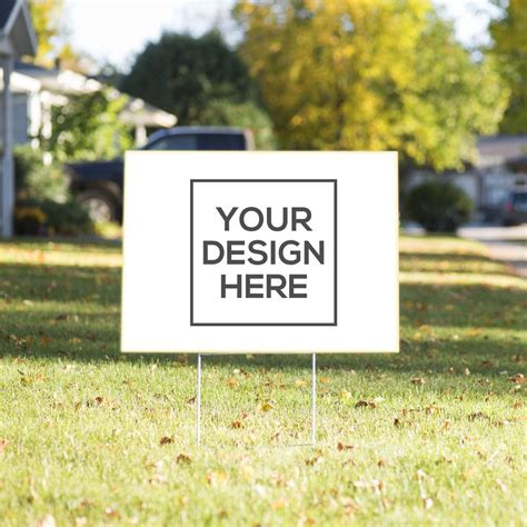 Custom Lawn Signs | Elevation Printing Services