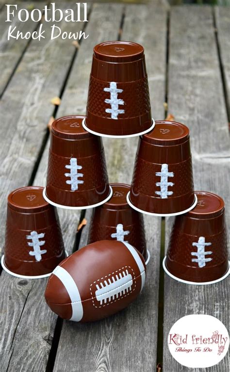 Football Watch Party Ideas, Football Themed Drink Cozy Craft & More