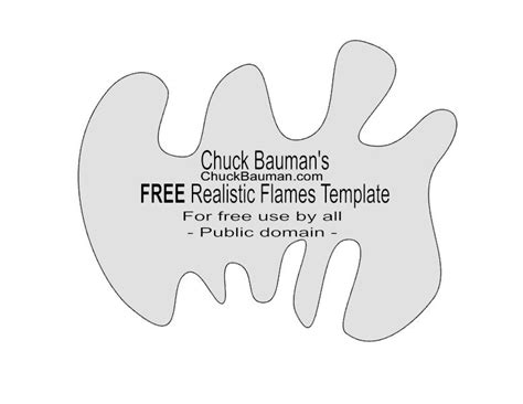 FREE!! Real Flames & Fire Airbrushing Templates Stencils FREE!! | Free ...