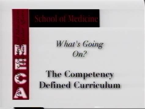 IU School of Medicine: What's Going One? The Competency Defined ...