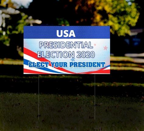 Political HIP Reflective Lawn Signs | Signs & Decals at Bannerbuzz