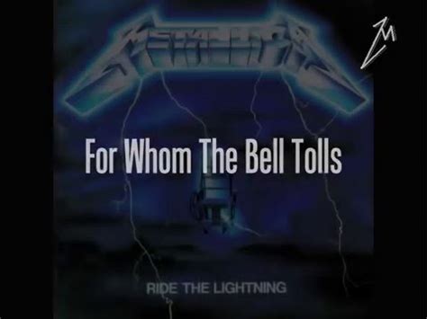 Metallica - For Whom The Bell Tolls - YouTube