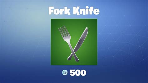 Fork Knife | Fortnite Pickaxe - YouTube