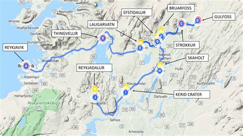 A Guide To Iceland's Golden Circle Stops (+ Map)