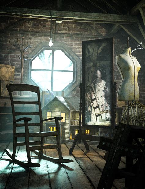 Creepy Old Attic | Daz 3D