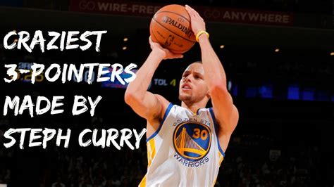 Craziest 3-Pointers Made by Stephen Curry (2014-2015 Mix) - YouTube