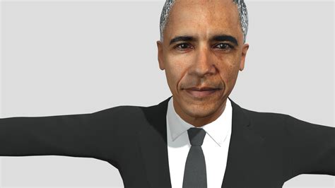 OBAMA - Download Free 3D model by jamray747 [908be66] - Sketchfab