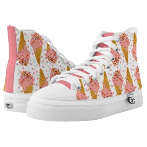 ICECREAM SHOES, yummy girly, pink, Ice Cream Shoes | Zazzle.com in 2021 ...