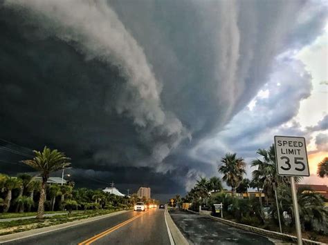 Storm rolling onto Pensacola Beach today. All Nature, Science And ...