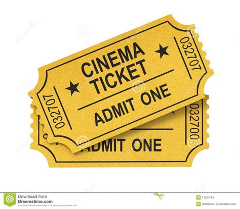 Resultado de imagen para boletos de cine en blanco png | Cinema ticket ...