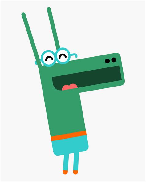 Happy The Crocodile - Happy Hey Duggee Characters, HD Png Download ...