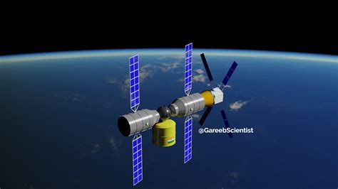 ISRO Space station render by me : r/ISRO