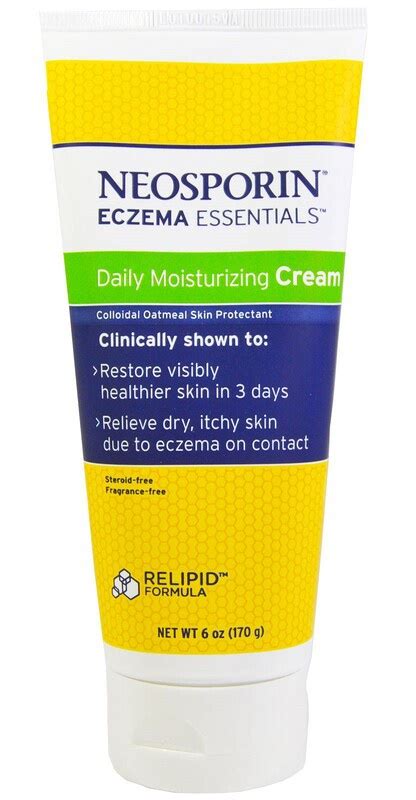 Neosporin Eczema Essentials Daily Moisturizing Cream ingredients ...